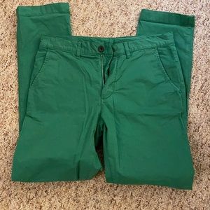Boden Slim Fit Chino (32/32) Kelly Green